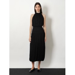 Soft Gathered viscose dress