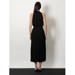 Soft Gathered viscose dress