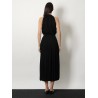 Soft Gathered viscose dress