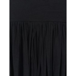 Soft Gathered viscose dress