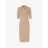 Allyson stretch linen and viscose dress