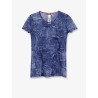 Kasia t-shirt with denim print