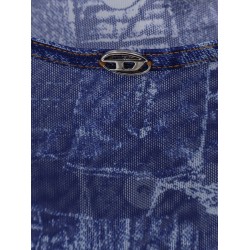 Kasia t-shirt with denim print