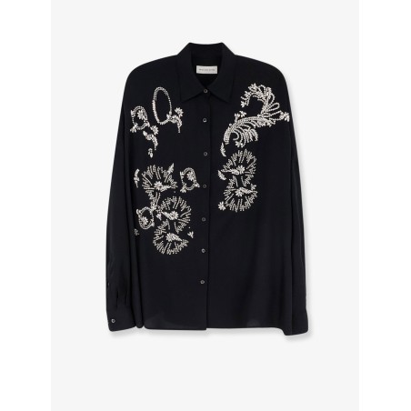 Casia shirt with rhinestones