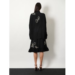 Casia shirt with rhinestones