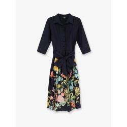 Spritz cotton chemisier dress