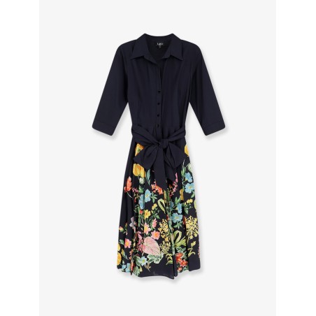 Spritz cotton chemisier dress