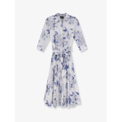 Spritz cotton chemisier dress