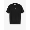 Cotton and silk blend polo